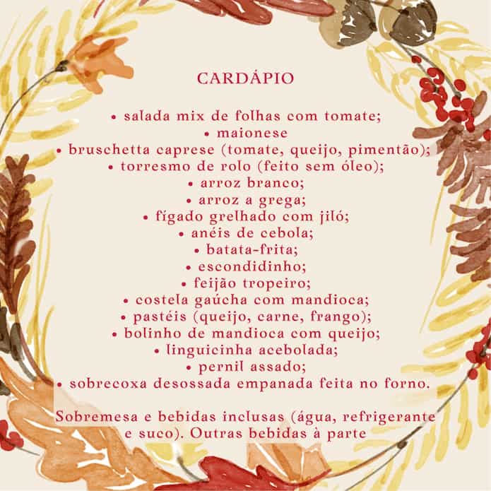 Jantar Beneficente Abraço Varginha