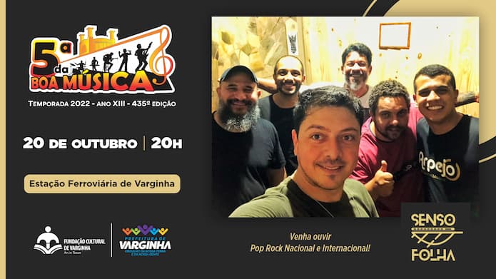 banda-senso-folha Banda Senso Folha Varginha 5ª da Boa Música