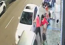 Motorista atropela pedestres e foge sem prestar socorro motorista