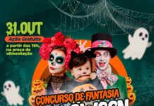 Shopping realiza concurso de fantasias de Halloween nesta segunda Concurso fantasias de halloween shopping Varginha