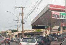 Motoristas fazem filas nos postos de combustíveis de Varginha Posto na rua Plínio Salgado