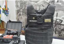 Policiais militares de todas as regiões de Minas terão câmeras nas fardas Farda com câmera