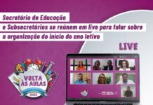 SEE reúne toda a Rede Estadual em live para falar sobre a organização do início do ano letivo Live Educação SEE MG 2023