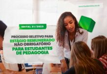 Estágio remunerado para estudantes de Pedagogia é aberto em Três Corações estágio remunerado pedagogia