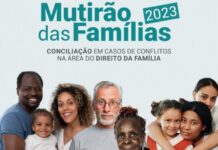 Estão abertas as inscrições para o Mutirão das Famílias 2023 Famílias 2023
