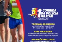Vem aí a 1ª Corrida da Polícia Militar em Varginha 1ª Corrida da Polícia Militar Varginha