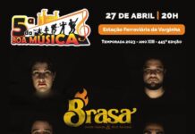 Banda Brasa se apresenta esta semana na 5ª da Boa Música Banda Brasa 5 da Boa Música