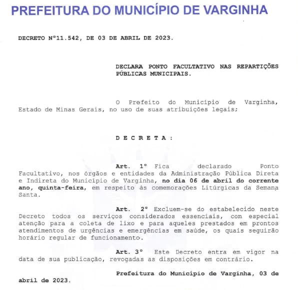 Decreto