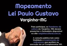 Fundação Cultural prorroga prazo para mapeamento da Lei Paulo Gustavo em Varginha Lei Paulo Gustavo Varginha