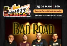Banda Bad Road se apresenta no Projeto 5ª da Boa Música Banda Bad Road