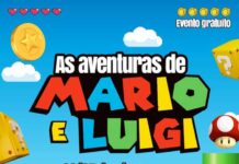 Show “As aventuras de Mario e Luigi” acontece neste domingo no Shopping em Varginha Mario e Luigi shopping varginha