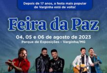 Ingressos para Feira da Paz voltam a ser distribuídos nesta quinta Feira da Paz Varginha