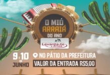Festa Junina do Levanta-te e Anda começa hoje no pátio da Prefeitura de Varginha Festa Junina Levanta-te e Anda Varginha