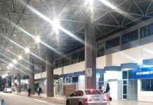 Rodoviária de Varginha ganha iluminação de Led Rodoviária de Varginha Led