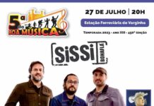 5ª da Boa Música desta semana é com a banda Sissibonaflá 5ª da boa música sissibonaflá