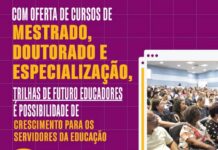Trilhas de Futuro Educadores: inscrições em cursos gratuitos de especialização, mestrado e doutorado terminam hoje Trilhas de Futuro Educadores