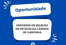 Termina amanhã prazo para se inscrever no Processo Seletivo de Estágio da Câmara de Varginha Câmara de Varginha vagas estágio