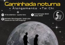 Caminhada Noturna Cidade Ativa é nesta quarta (20) Caminhada Noturna Cidade Ativa