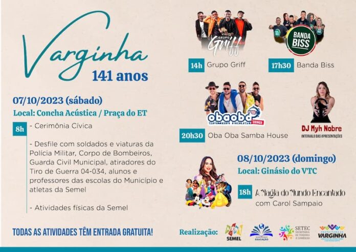 aniversário varginha 141 anos aniversário varginha 141 anos