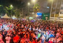 Cooler liberado: Varginha prepara esquema especial de segurança para a Festa do Trabalhador na Praça do ET Festa Varginha 141 anos