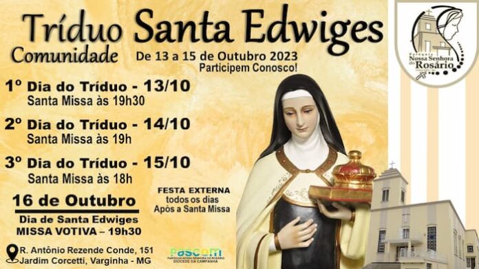 Festa de Santa Edwiges Varginha