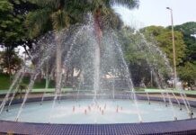 Varginha Conquista Nota Máxima para o Repasse do ICMS Turístico Fonte Luminosa - Praça da Fonte em Varginha