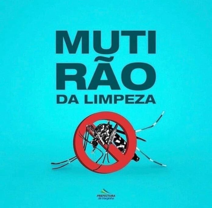 Mutirão da Dengue limpeza Varginha