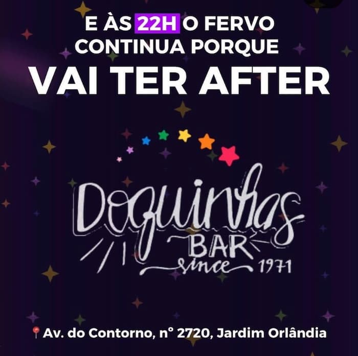 Programação 1º Feste Diversidade Varginha Doquinhas Bar