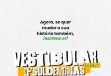 Inscrições para o Vestibular 2024 do IFSULDEMINAS terminam hoje, são 38 cursos superiores gratuitos EAD e presenciais cursos superiores gratuitos 2024 IFSULDEMINAS