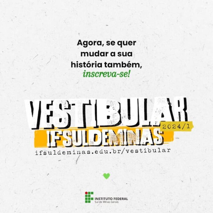 cursos superiores gratuitos 2024 IFSULDEMINAS