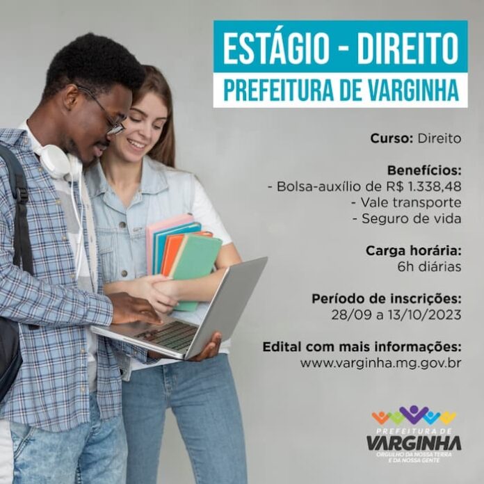 estagio remunerado direito varginha