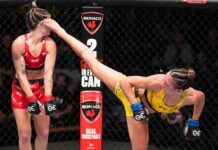 Amanda Ribas brilha no UFC em Las Vegas com vitória sobre Luana Pinheiro A varginhense Amanda Ribas venceu duelo brasileiro contra Luana Pinheiro no UFC em Las Vegas neste sábado (18).