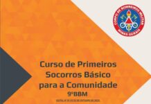 Inscrições para o Curso de Primeiros Socorros do Batalhão de Bombeiros Militar terminam hoje As inscrições para a Turma do Curso de Primeiros Socorros Básico do 9º Batalhão de Bombeiros Militar vão até o dia 8 de novembro.