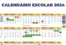 Ano letivo começa na próxima segunda, veja o Calendário Escolar para as escolas estaduais de MG em 2024 Calendário Escolar 2024 Minas Gerais MG