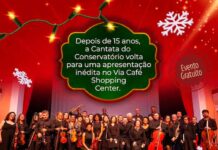 Domingo tem Cantata de Natal no Shopping em Varginha Cantata de natal será realizada no Via Café Shopping Center, em Varginha, neste domingo, 0312.