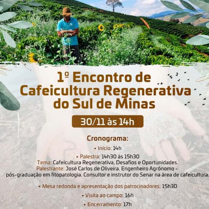 Encontro de Cafeicultura Regenerativa do Sul de Minas