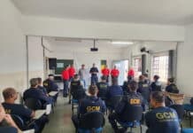 GCM de Varginha forma sua primeira equipe de instrutores de manuseio de armas de fogo GCM Varginha armas de fogo