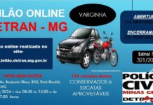 Polícia Civil e Detran realizam leilão de veículos em Varginha na próxima semana Leilão Detran-mg polícia civil varginha