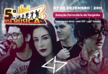 Última do Ano: 5ª da Boa Música desta semana é com a banda FOURCode. 5ª da Boa Música banda FOURCode.