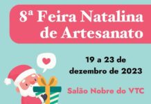 Feira Natalina de Artesanato acontece no VTC Feira Natalina Artesanato Varginha