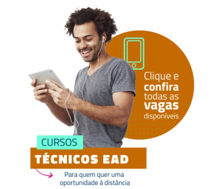 cursos-tecnicos-ead-gratuitos São vários cursos técnicos subsequentes gratuitos a distância (EaD), com início em 2025.