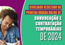 Resultado da 1ª rodada online de Contratação nas Escolas de MG em 2024 é divulgada resultado contratação escolas mg designação 2024