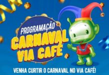 Confira a programação especial do Shopping durante o Carnaval em Varginha Via Café Shopping Center tem programação Carnaval Varginha