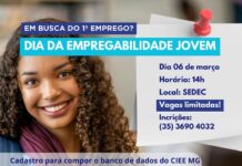CIEE e Prefeitura de Varginha promovem evento para ajudar jovens em busca do primeiro emprego Dia da Empregabilidade Jovem Varginha primeiro emprego
