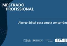 Terminam hoje inscrições para Mestrado Profissional gratuito com bolsa de estudo do Iphan Mestrado Profissional Iphan