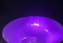 Nave no centro de Varginha ganha nova iluminação com milhares de cores nave iluminação varginha