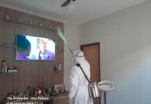 Confira as ações contra a dengue em Varginha esta semana A Prefeitura de Varginha iniciou a aplicação intradomiciliar de inseticida por Aero System e continua com o fumacê nas ruas da cidade, confira os locais.