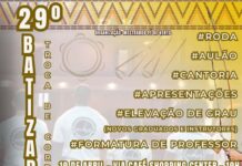 Batizado e Troca de Cordas da Casa da Capoeira será neste fim de semana Batizado Casa da Capoeira