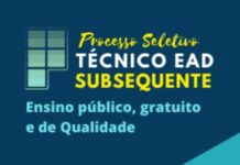 Cidades do Sul de Minas tem vagas abertas em dois Cursos Técnicos gratuitos EaD, inscrições terminam amanhã cursos técnicos gratuitos ead sul de minas
