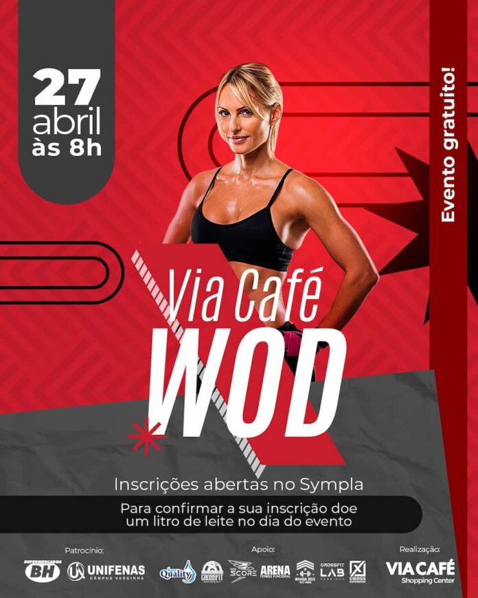 Sábado é dia de Cross Training no Via Café Shopping Center em Varginha. O evento é gratuito, veja como participar.